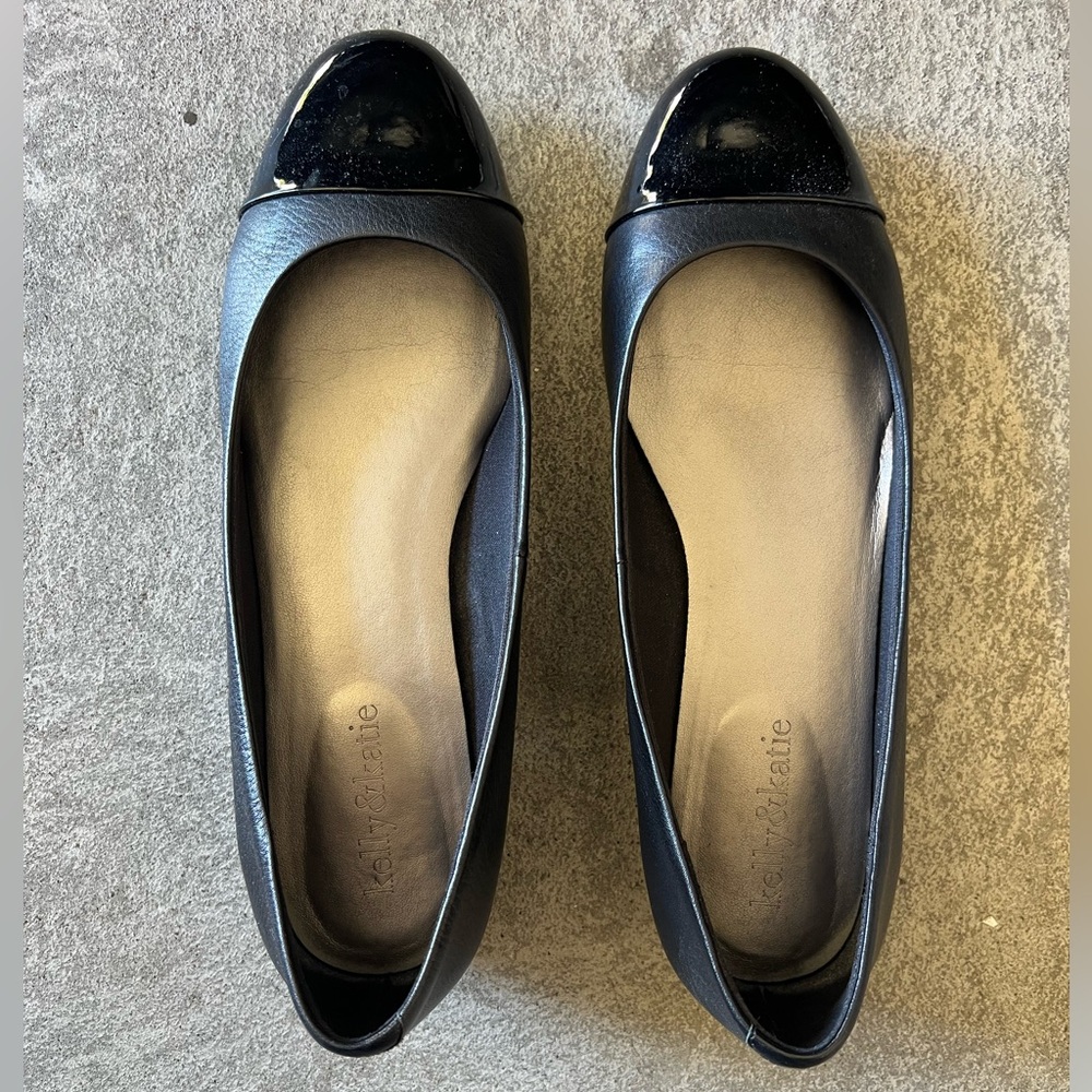Kelly & Katie Black Flats